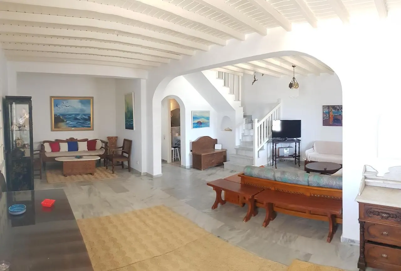 Semesterbostad 4Bd Blue Dream Mykonos Villa Mykonos Town
