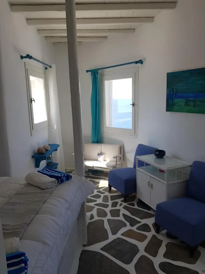 Semesterbostad 4Bd Blue Dream Mykonos Villa Mykonos Town